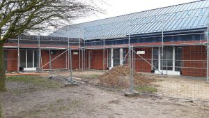 Bau und Einweihung der Aula Grundschule Langballig